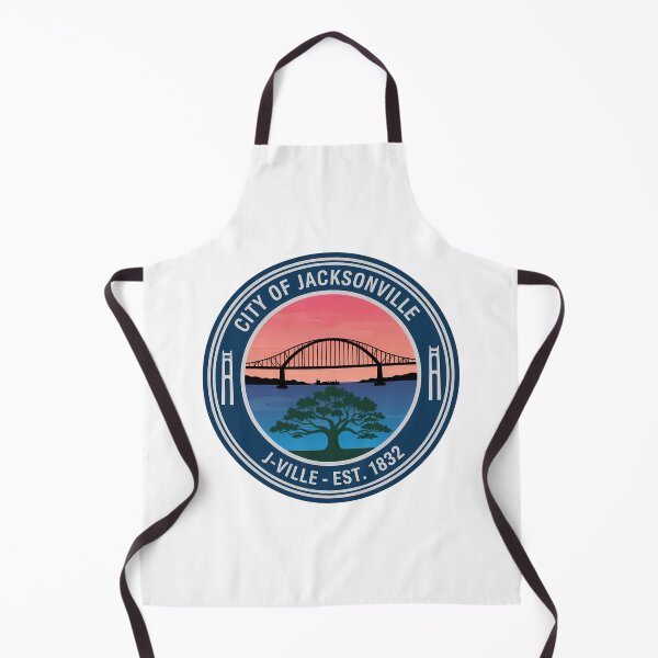 Item preview, Jacksonville City Emblem Bridge Tree Sunset designed and sold by k3rstman1.
