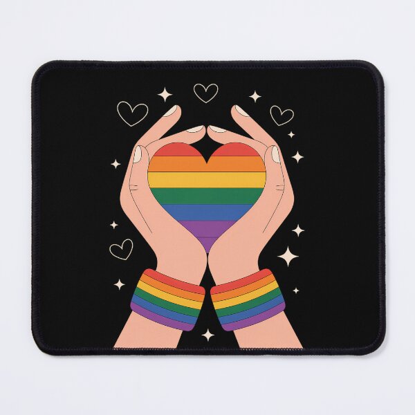 Item preview, Gay Pride LGBT Rainbow Flag Heart designed and sold by sterabamineh.