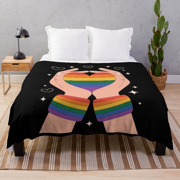 Item preview, Gay Pride LGBT Rainbow Flag Heart designed and sold by sterabamineh.