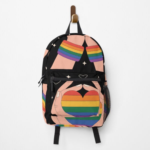 Item preview, Gay Pride LGBT Rainbow Flag Heart designed and sold by sterabamineh.