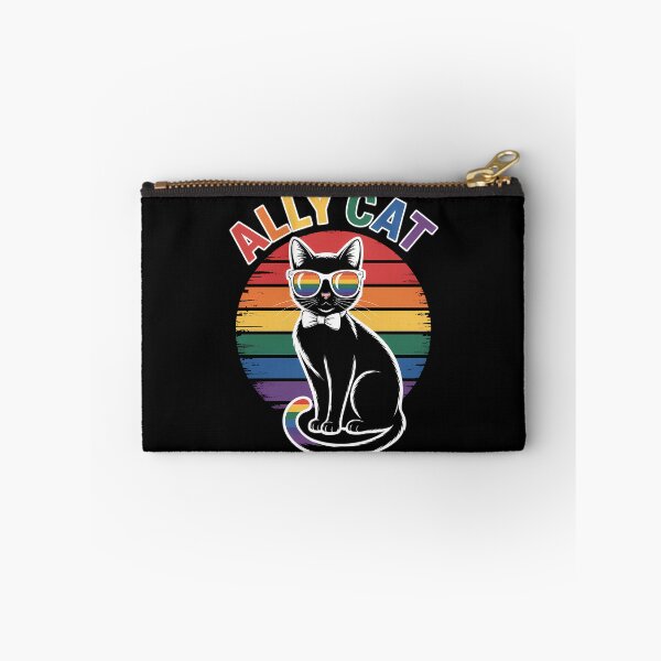 Item preview, Gay Pride Month Ally Cat Funny LGBTQ Rainbow designed and sold by sterabamineh.