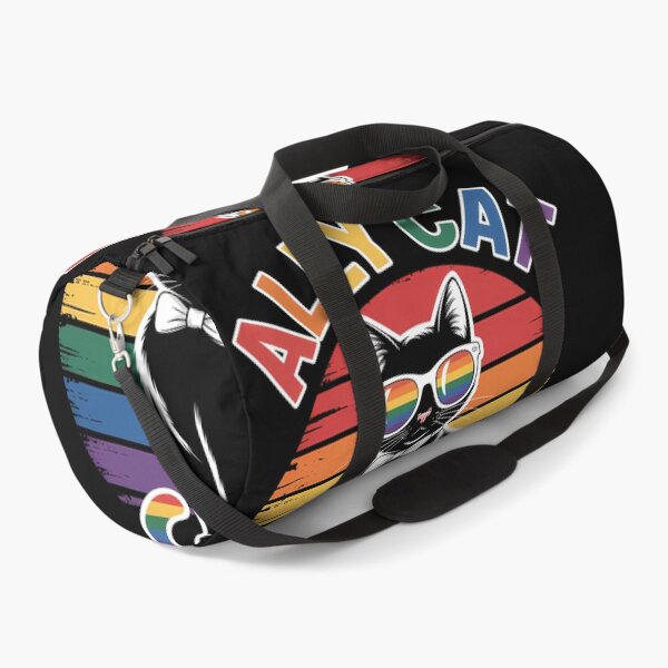 Item preview, Gay Pride Month Ally Cat Funny LGBTQ Rainbow designed and sold by sterabamineh.