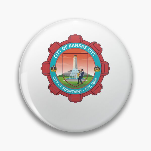 Item preview, Historic Kansas City Fountains Jazz Emblem designed and sold by k3rstman1.