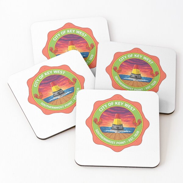 Item preview, Key West Southernmost Point Florida Emblem designed and sold by k3rstman1.