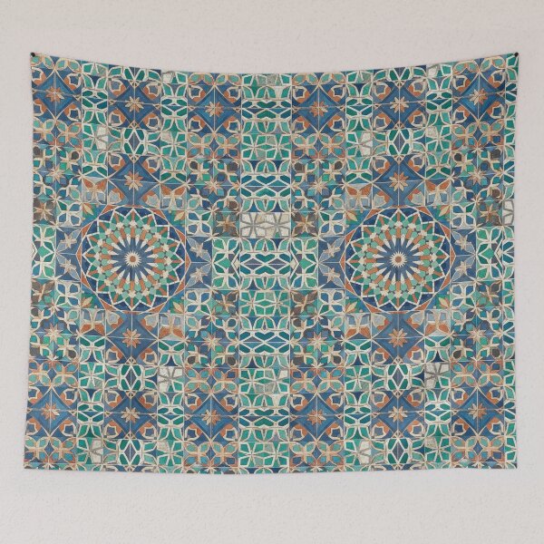 Item preview, Moroccan Zellige Tile Pattern designed and sold by designwiss.
