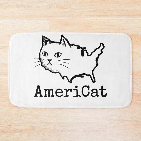 Item preview, AmeriCat - Funny US Map Cat Pun - Patriotic American Shorthair Graphic designed and sold by AdyKurniawan.