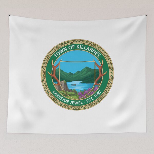 Item preview, Killarney Ireland Town Lakeside Jewel Emblem designed and sold by k3rstman1.