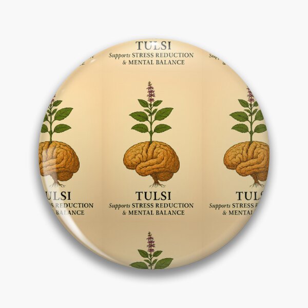 Item preview, Tulsi Calm: Mind in Balance designed and sold by LuxuryApparels.