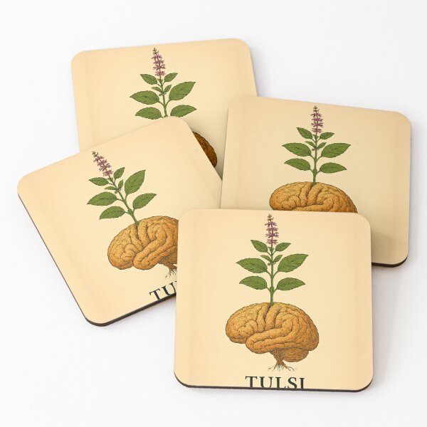 Item preview, Tulsi Calm: Mind in Balance designed and sold by LuxuryApparels.