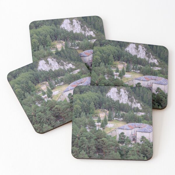 Item preview, Hidden Alpine Fortress in the Forest designed and sold by Open Road Gallery .