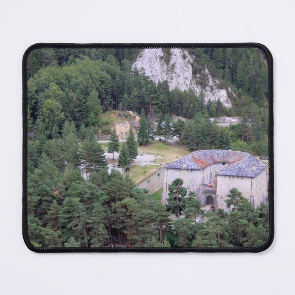Item preview, Hidden Alpine Fortress in the Forest designed and sold by Open Road Gallery .
