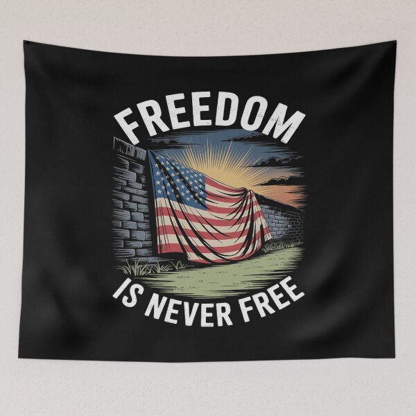Item preview, Freedom Is Never Free Memorial Day designed and sold by Libbysharts.