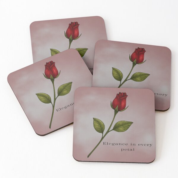 Item preview, Elegance in Every Petal – Red Rose Art designed and sold by tinkeybabes.