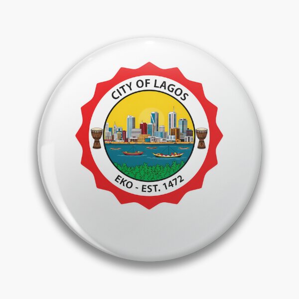 Item preview, City of Lagos Nigeria Eko Est. 1472 Emblem designed and sold by k3rstman1.
