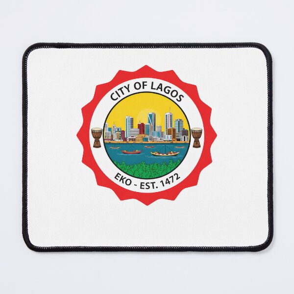 Item preview, City of Lagos Nigeria Eko Est. 1472 Emblem designed and sold by k3rstman1.