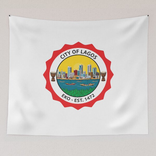 Item preview, City of Lagos Nigeria Eko Est. 1472 Emblem designed and sold by k3rstman1.