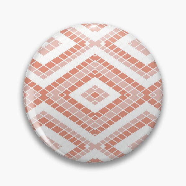 Item preview, Geometry Pattern With White Light Orange Pastel designed and sold by LifeTU.