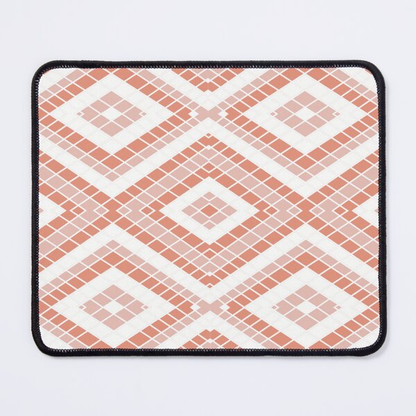 Item preview, Geometry Pattern With White Light Orange Pastel designed and sold by LifeTU.