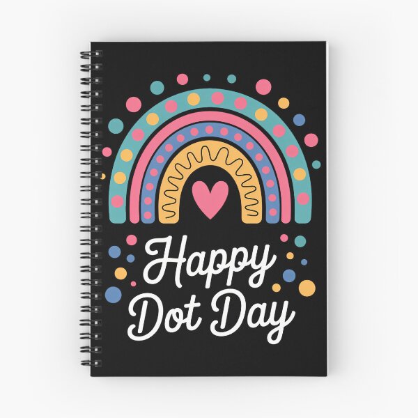 Item preview, Happy Dot Day Rainbow Cute designed and sold by sterabamineh.