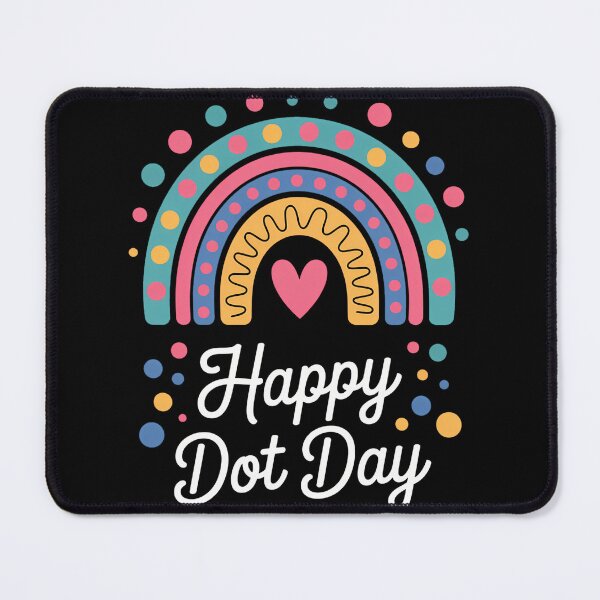 Item preview, Happy Dot Day Rainbow Cute designed and sold by sterabamineh.