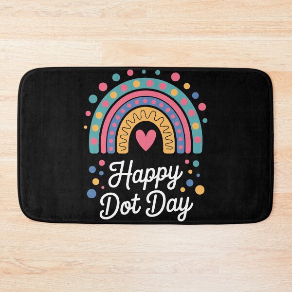 Item preview, Happy Dot Day Rainbow Cute designed and sold by sterabamineh.