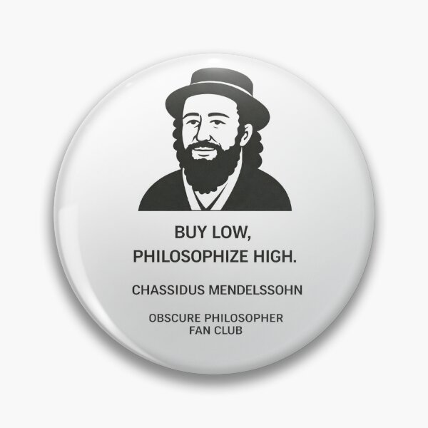 Item preview, Chassidus Mendelssohn | Obscure Philosopher Fan Club designed and sold by Grand Illusions.