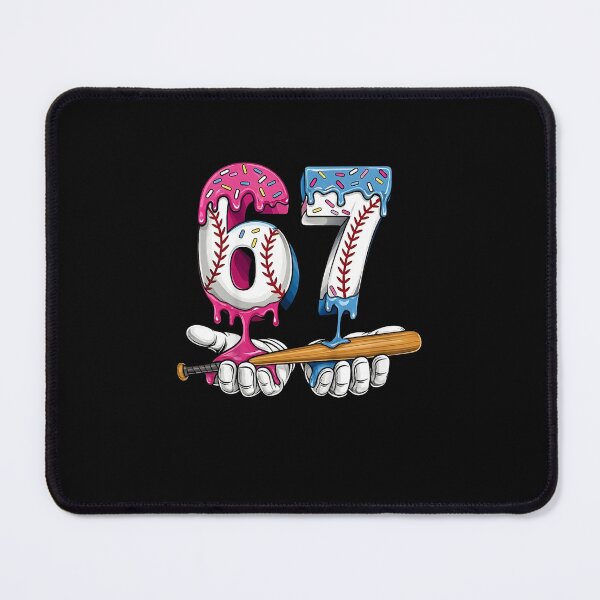 Item preview, Baseball 67 Ice Cream Drip Six Seven Boys Funny Meme designed and sold by MatherFisher.