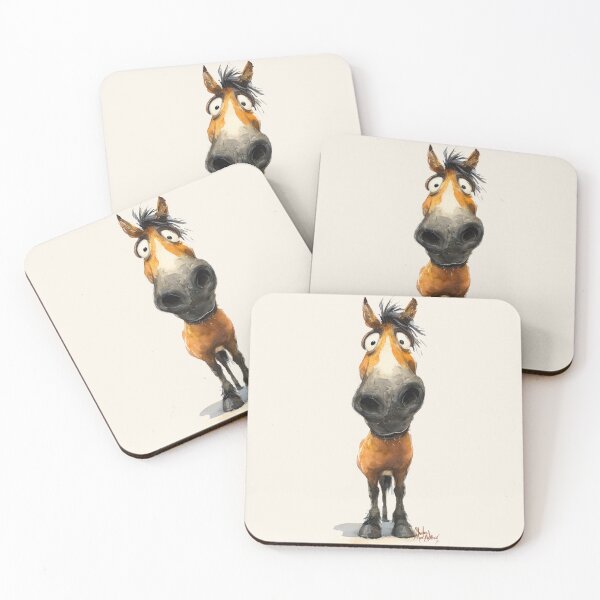 Item preview, Cute Happy Horse ' The Captain ' Designs BY SHiRLeY MacARTHuR designed and sold by Shirley MacArthur Art.