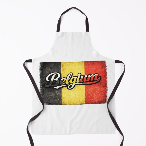 Item preview, Belgium Flag Typography – Belgian National Pride Vintage Design designed and sold by GarnerSupplyCo.