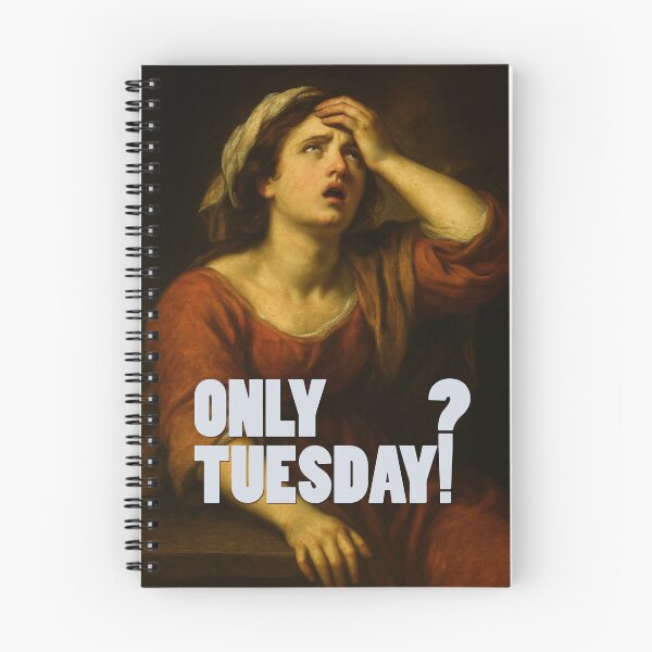 Item preview, Only Tuesday? designed and sold by Art & Coffee.