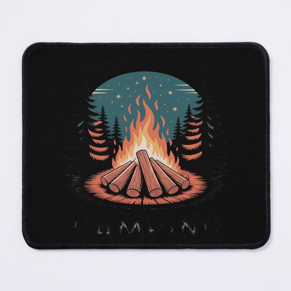 Item preview, Friends Fires Fun Camping Crew Retro Outdoor Camp Summer designed and sold by Libbysharts.