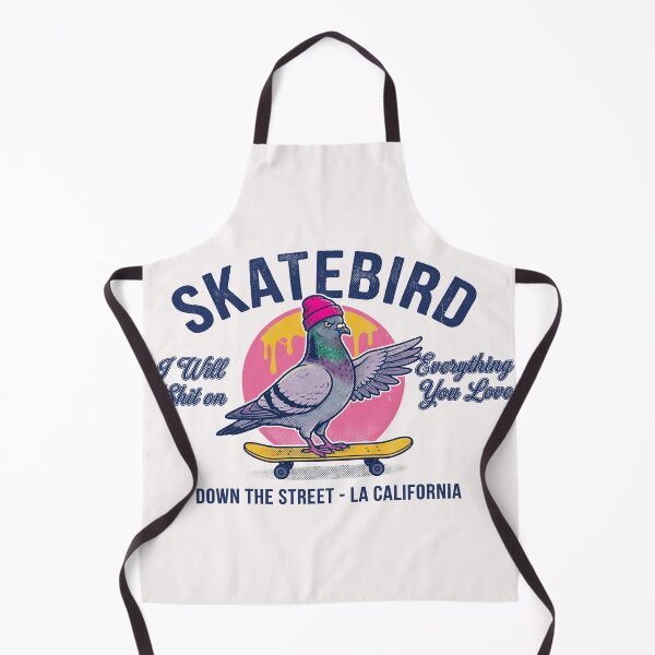 Item preview, Skateboarding Pigeon - Skatebird I Will Shit On Everything You Love - LA Streetwear Style designed and sold by AdyKurniawan.