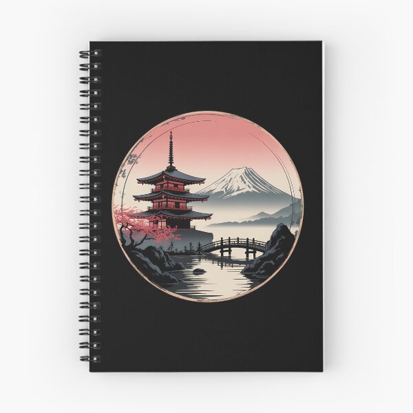 Item preview, Japanese Flower Mountain Aesthetic designed and sold by sterabamineh.