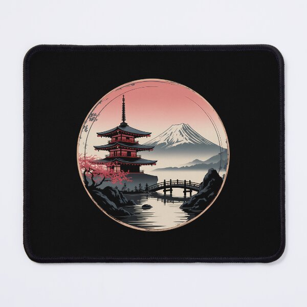 Item preview, Japanese Flower Mountain Aesthetic designed and sold by sterabamineh.