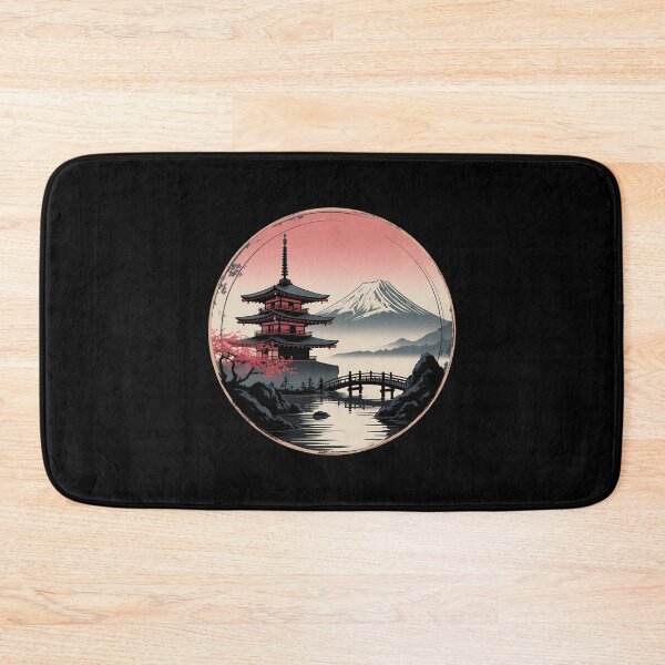 Item preview, Japanese Flower Mountain Aesthetic designed and sold by sterabamineh.