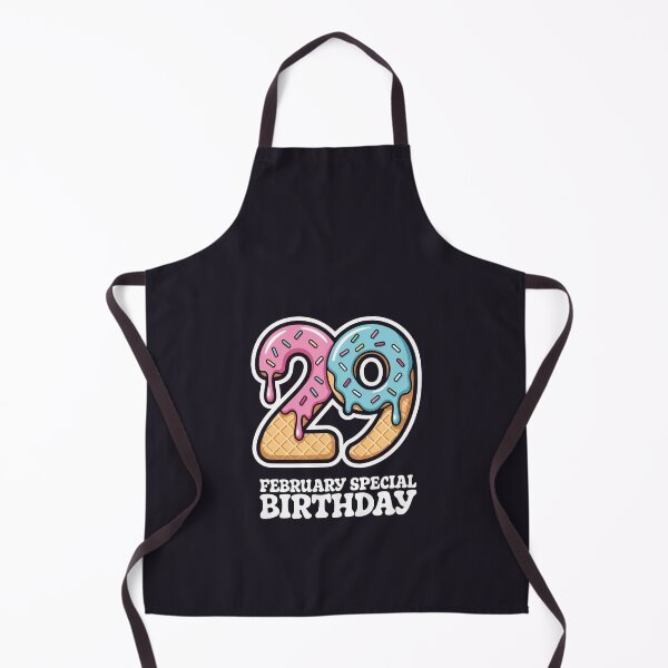Item preview, 29th February Birthday Ice Cream Funny Twenty Nine Donut Texture designed and sold by Jokerstyle.