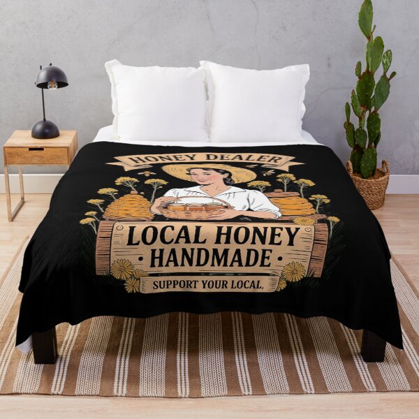 Item preview, From the Hands that Harvest – Artisan Jar Market Bee designed and sold by Libbysharts.