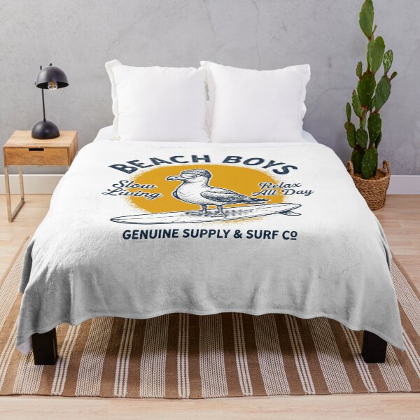 Item preview, Beach Boys Seagull Surfing - Vintage Surf & Slow Living Graphic designed and sold by AdyKurniawan.