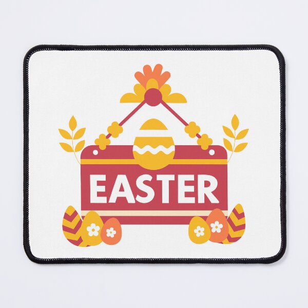 Item preview, Decorative Easter Hanging Sign Illustration designed and sold by Jirada.