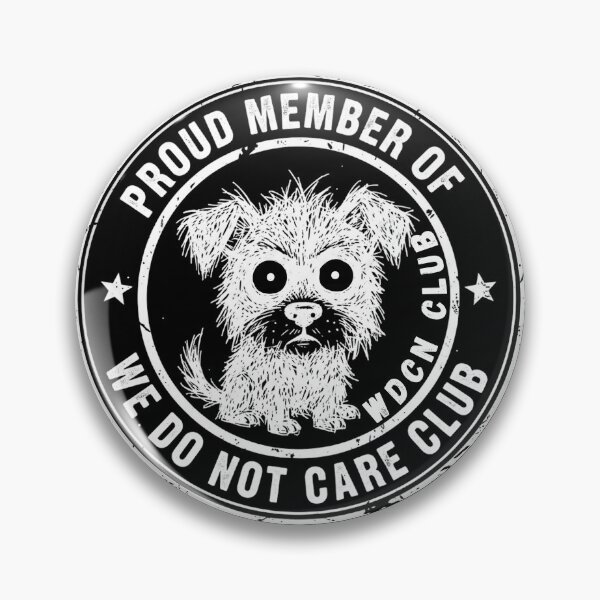 Item preview, WDNC – White Dog Sarcastic Club Illustration designed and sold by KivaroArt.