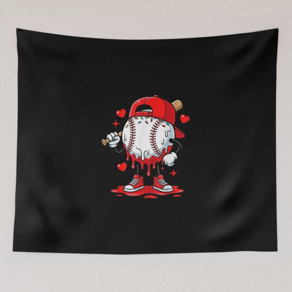 Item preview, Baseball Drip Ice Cream Apparel Boys Kids Valentines Day designed and sold by MatherFisher.