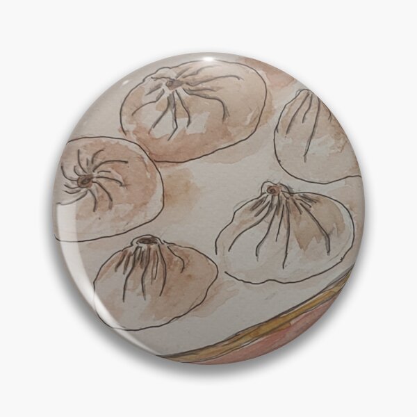 Item preview, A Bao Bun Watercolour Quintet designed and sold by ladybird_gallery.