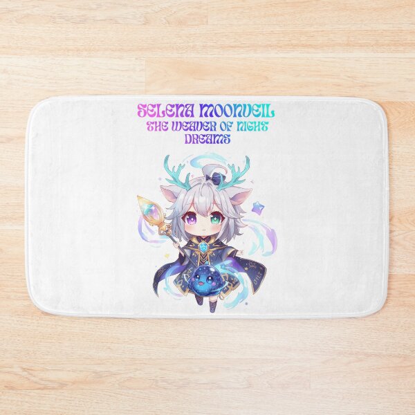Item preview, Selena Moonveil – Weaver of Night Dreams | Dream Witch Guardian of Monzora designed and sold by Monzora.