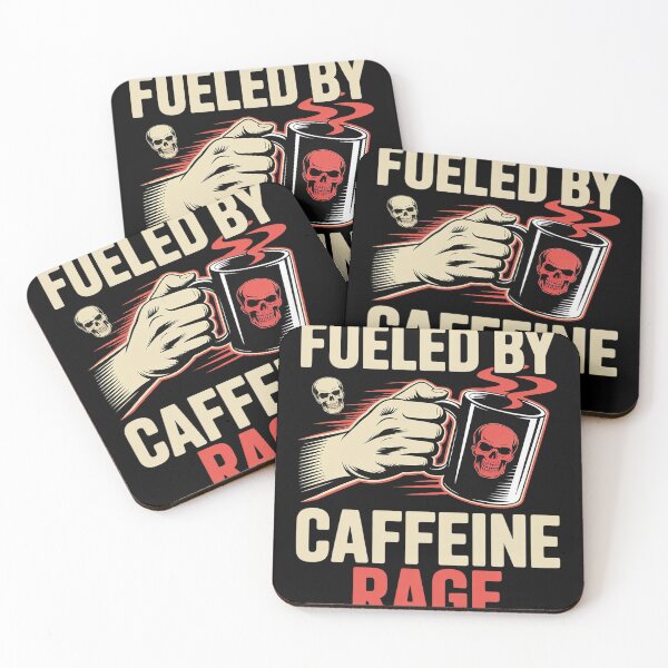 Item preview, Fueled By Caffeine Rage designed and sold by Libbysharts.