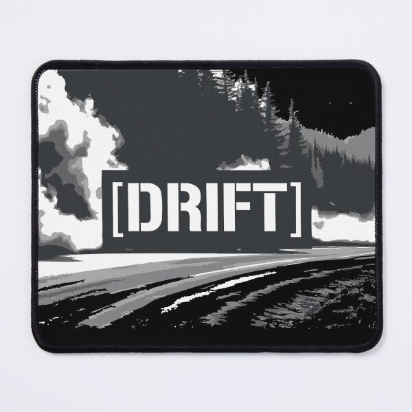 Item preview, [DRIFT] censored – Skid Marks & Speed Lines Tee designed and sold by cowtownCOWBOY.