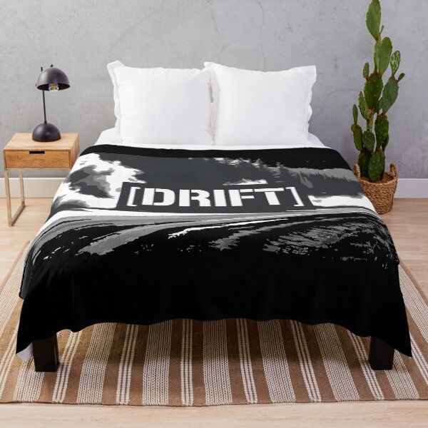 Item preview, [DRIFT] censored – Skid Marks & Speed Lines Tee designed and sold by cowtownCOWBOY.