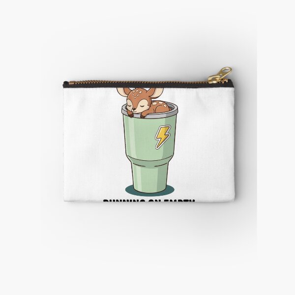 Item preview, Running On Empty Cute Deer Illustration designed and sold by graphicnew.