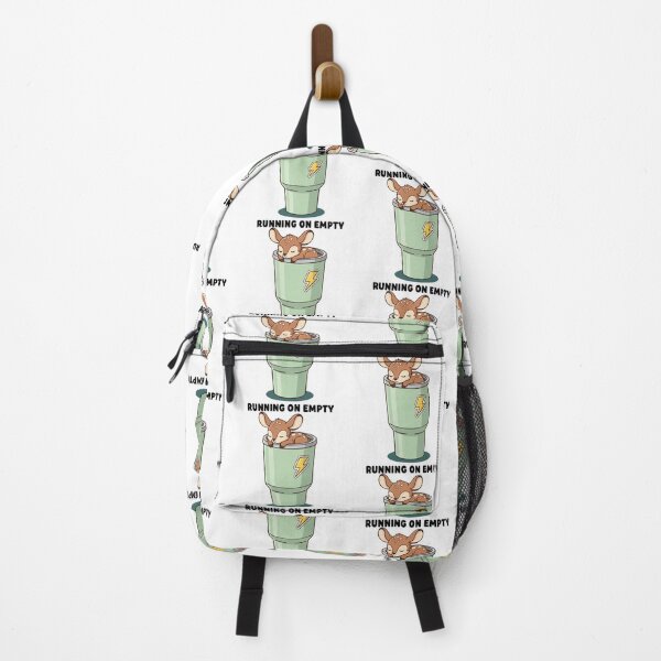 Item preview, Running On Empty Cute Deer Illustration designed and sold by graphicnew.