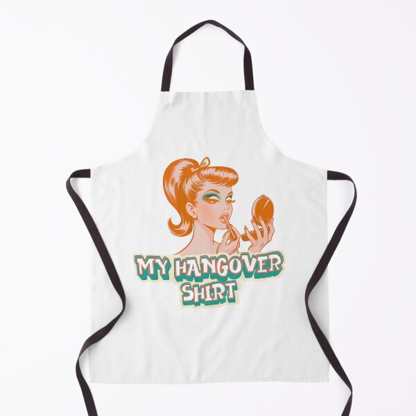 Item preview, Kitsch 50s Aesthetic My Hangover Shirt Illustration designed and sold by OURART15.