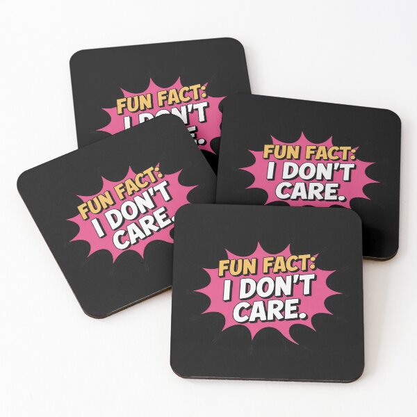 Item preview, Fun Fact I Don't Care designed and sold by Tatianamiobi.